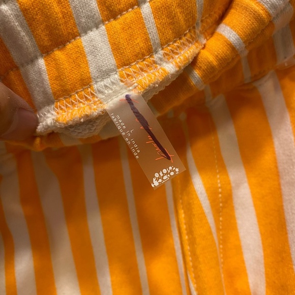 Fp movement by Free People All Star Printed Shorts in Newport Stripe Clementine - Picture 7 of 9